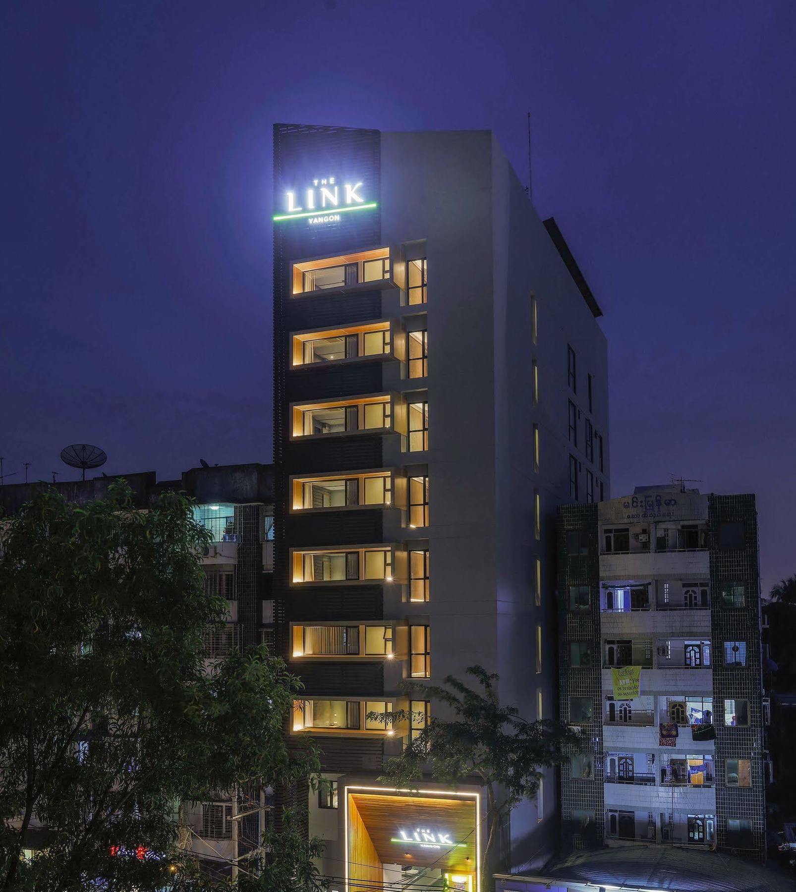 The Link Yangon Boutique Hotel Exteriör bild